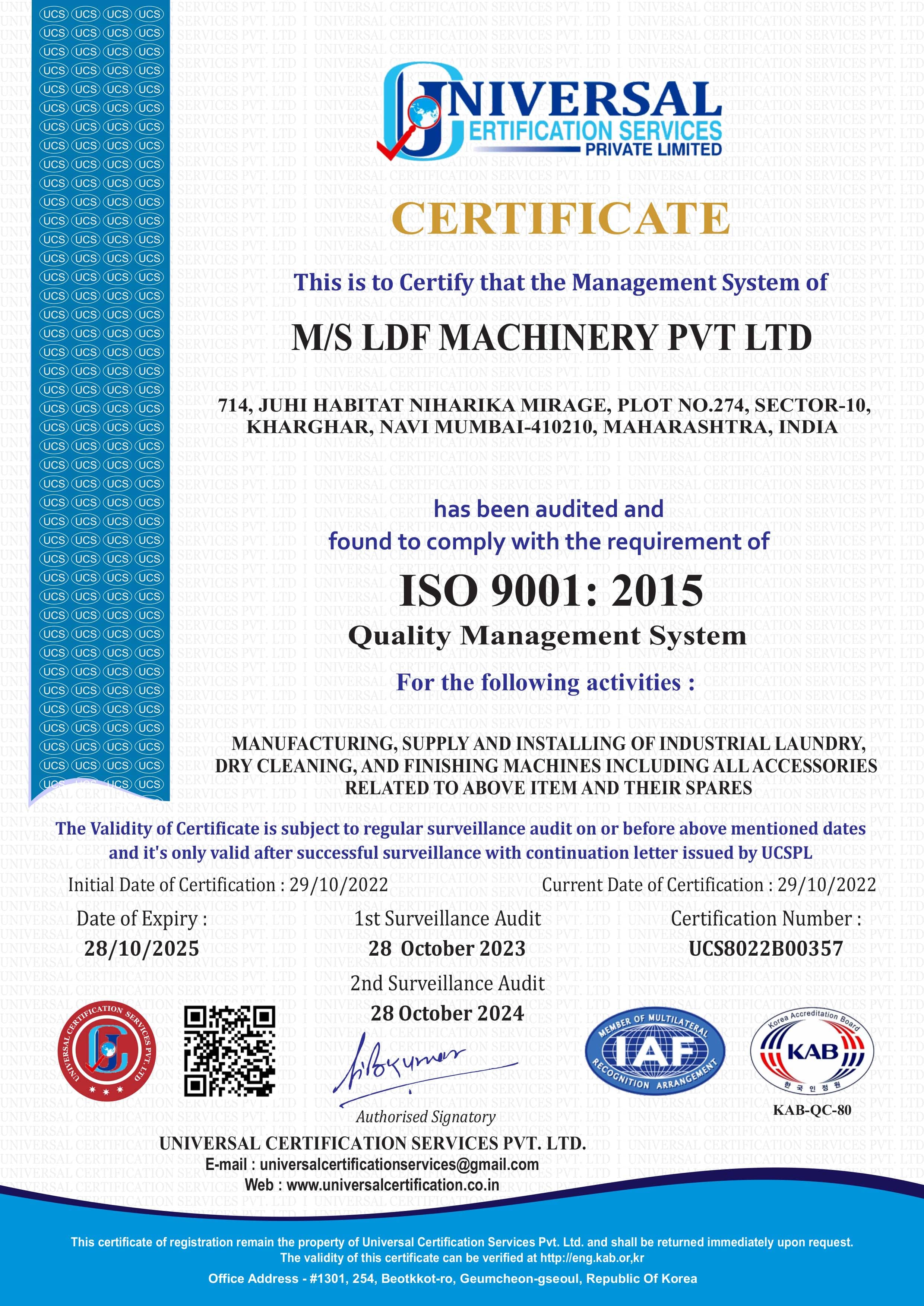 LDF Machinery